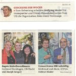 Innsbrucker Stadtblatt im Oktober 2014